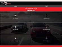 Tablet Screenshot of jeffhuntertoyota.com